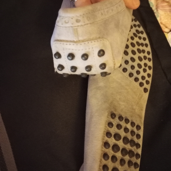 Tod's Loafers, 39 Gommino Driving Shoes in Blue Suede - Picture 6 of 6